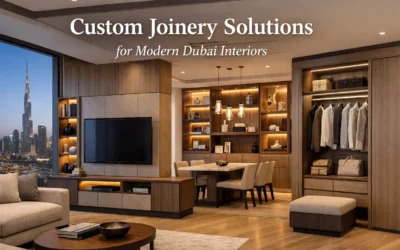 Custom Joinery Solutions for Modern Dubai Interiors
