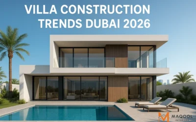 Villa Construction Trends Dubai 2026: Smart Designs and Modern Materials