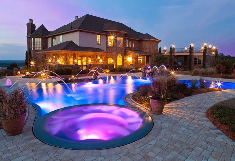 Luxury pool concept