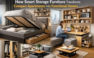 How Smart Storage Furniture Transforms Compact Apartments into Functional Homes